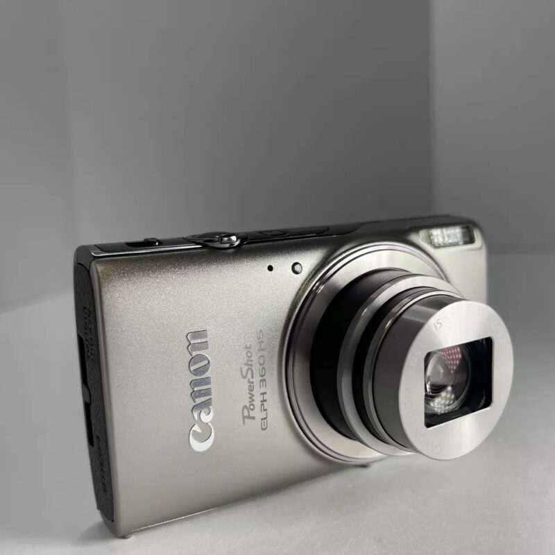 Canon PowerShot ELPH 360 HS 20.2MP Digital Camera 12x Zoom Wifi Silver - Image 10