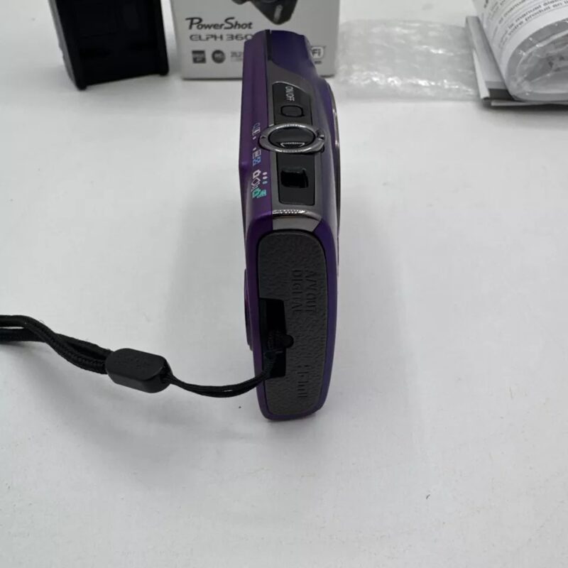 Canon PowerShot Elph 360 HS 20.2MP Digital Camera 12X Zoom Purple - Image 8