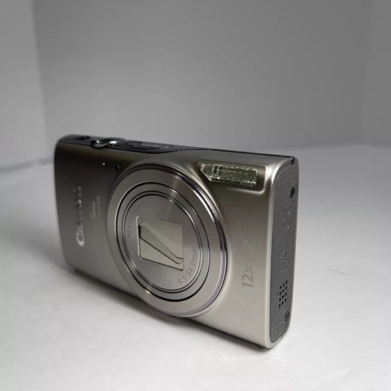 Canon PowerShot ELPH 360 HS 20.2MP Digital Camera 12x Zoom Wifi Silver - Image 7